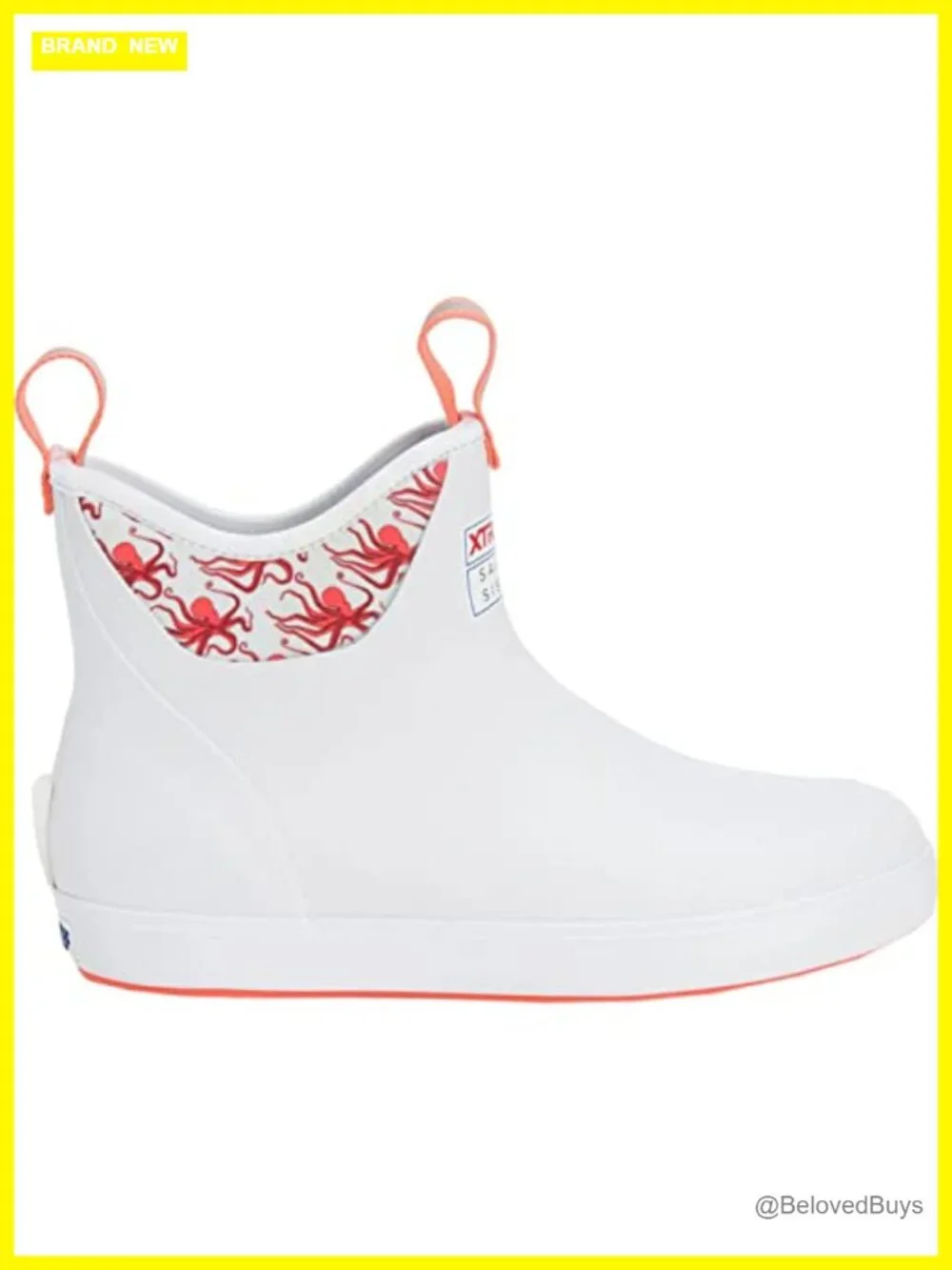 100% Waterproof Pull-On Rain Boot Ankle Bootie